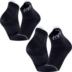 Skarpety do biegania dla doroslych Sidas Run Anatomic Ankle zestaw 2 par. Czarne skarpety SIDAS, bez wzorów, z elastanu. Za 149.00 zł.