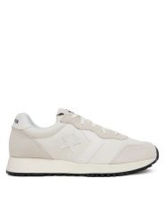 Converse Sneakersy Omega Trainer A13469C Biały. Białe buty sportowe casual Converse, bez wzorów, z materiału, bez zapięcia. Za 219.99 zł.