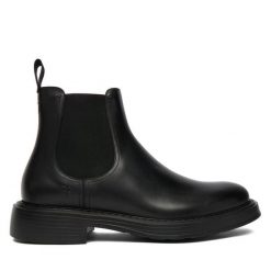 Sztyblety Fabi. Czarne sztyblety Fabi, bez wzorów, bez obcasa, bez zapięcia. Za 1,889.00 zł.