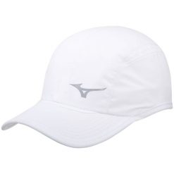 Czapka tenisowa Mizuno Dry Lite Cap biały. Białe czapki z daszkiem Mizuno, bez wzorów. Za 99.00 zł.
