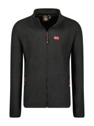 Geographical Norway Kurtka polarowa "Ulysse" w kolorze czarnym rozmiar: L. Czarne kurtki Geographical Norway, l, bez wzorów, z polaru, bez kaptura. Za 123.82 zł.