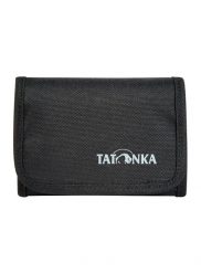 Portfel Tatonka Folder RFID B - black/black. Czarne portfele Tatonka, bez wzorów, z poliamidu. Za 89.09 zł.