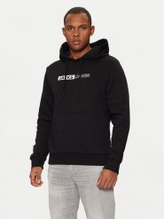 Jack&Jones Bluza 12233599 Czarny Regular Fit. Czarne bluzy Jack&Jones, l, bez wzorów, z bawełny, bez kaptura. Za 109.99 zł.