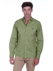 The Time of Bocha Koszula w kolorze zielonym rozmiar: L. Zielone koszule The Time of Bocha, l, bez wzorów, z bawełny, bez kołnierzyka, bez ramiączek. Za 145.95 zł.