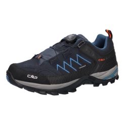 Buty trekkingowe CMP Rigel Fitgo WP Low. Brązowe buty turystyczne CMP, bez wzorów, z gumy, bez zapięcia, trekkingowe. Za 385.50 zł.