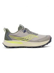 Saucony Buty "Peregrine 15" w kolorze szaro-jasnozielonym do biegania rozmiar: 43. Szare buty do biegania Saucony, bez wzorów, bez zapięcia, do biegania. Za 440.28 zł.