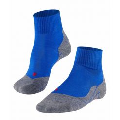 Skarpetki Falke TK5 Short. Niebieskie skarpety Falke, bez wzorów, z poliamidu. Za 146.50 zł.