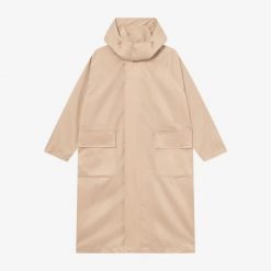 Kubota Parka Przeciwdeszczowa Jesienna Beżowa S/M. Białe kurtki przeciwdeszczowe Kubota, na jesień, m, bez wzorów, z poliesteru, bez kaptura. W wyprzedaży za 174.99 zł.