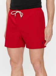 Polo Ralph Lauren Szorty kąpielowe 710910260016 Czerwony Slim Fit. Czerwone kąpielówki Polo Ralph Lauren, m, bez wzorów, z syntetyku. Za 739.99 zł.