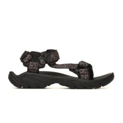 Buty do chodzenia męskie Teva Terra Fi 5 Universal. Czarne buty trekkingowe Teva, bez wzorów, z materiału, bez zapięcia. Za 587.00 zł.