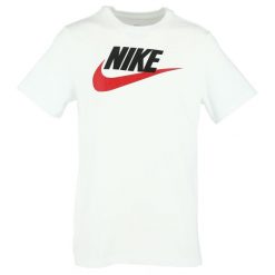 Koszulka sportowa męska Nike Icon Futura. Czarne t-shirty sportowe Nike, bez wzorów, bez ramiączek, na jogę i pilates. Za 185.00 zł.