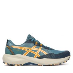 Buty do biegania Asics. Niebieskie buty do biegania ASICS, bez wzorów, bez zapięcia, do biegania. Za 329.99 zł.
