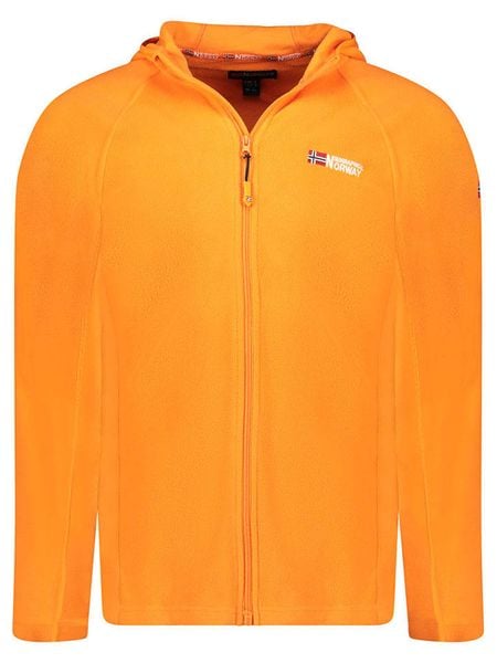 Geographical Norway Kurtka polarowa "Tugood" w kolorze pomarańczowym rozmiar: XXL. Pomarańczowe kurtki Geographical Norway, xxl, bez wzorów, z materiału, bez kaptura. Za 69.91 zł.