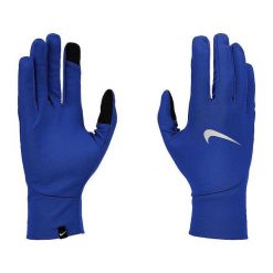 Rękawiczki do biegania męskie Nike Pacer Lightweig Running Gloves. Niebieskie rękawiczki Nike, bez wzorów. Za 149.00 zł.