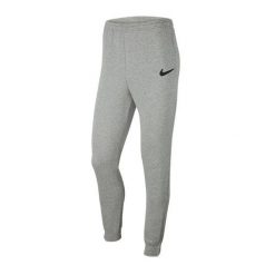 Męskie Spodnie Do Biegania Park 20 Fleece. Szare buty do biegania Nike, bez wzorów, bez zapięcia, do biegania. Za 242.99 zł.