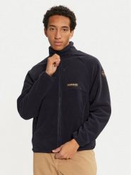 Napapijri Polar T-Dolent NP0A4HZP Granatowy Regular Fit. Niebieskie bluzy z polaru Napapijri, m, bez wzorów, z polaru, bez kaptura. Za 329.99 zł.