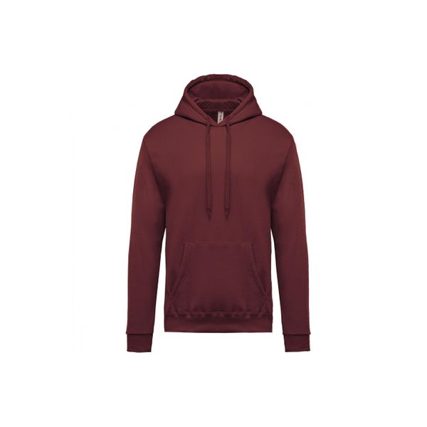 Bluza z kapturem Kariban. Brązowe bluzy z kapturem KARIBAN, m, bez wzorów, z kapturem. Za 193.50 zł.