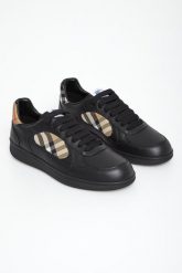 Sneakersy męskie skórzane BURBERRY. Buty sportowe casual Burberry, bez wzorów, bez zapięcia. Za 3,079.00 zł.