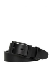 Wojas Skórzany pasek w kolorze czarnym rozmiar: 120. Czarne paski Wojas, bez wzorów, z materiału. Za 87.19 zł.