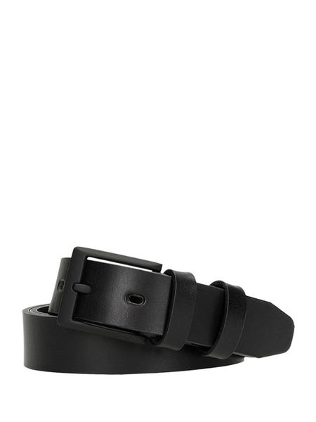 Wojas Skórzany pasek w kolorze czarnym rozmiar: 120. Czarne paski Wojas, bez wzorów, z materiału. Za 87.19 zł.