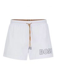 Hugo Boss Underwear Szorty kąpielowe w kolorze białym rozmiar: L. Białe kąpielówki Hugo Boss Underwear, l, bez wzorów, z materiału. Za 174.95 zł.