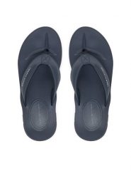 Tommy Hilfiger Japonki Molded Comfort Th Beach Sandal FM0FM05508 Granatowy. Niebieskie japonki Tommy Hilfiger, bez wzorów, ze skóry. Za 219.99 zł.