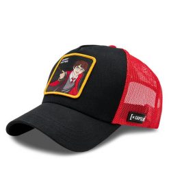 Czapka z daszkiem Capslab. Czarne czapki z daszkiem Capslab, bez wzorów. Za 119.99 zł.