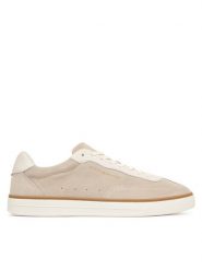 Tommy Hilfiger Sneakersy Lo Lux FM0FM05882 Beżowy jasny. Brązowe buty sportowe casual Tommy Hilfiger, bez wzorów, ze skóry, bez zapięcia. Za 529.99 zł.