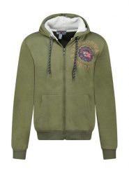 Geographical Norway Bluza "Geganto" w kolorze khaki rozmiar: L. Brązowe bluzy Geographical Norway, l, bez wzorów, bez kaptura. Za 137.10 zł.