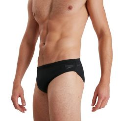 Slipy kąpielówki męskie Speedo Eco End. Czarne kąpielówki Speedo, m, bez wzorów, z poliesteru. Za 158.72 zł.