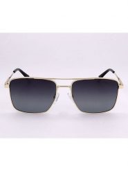 Polaroid Męskie okulary przeciwsłoneczne w kolorze złoto-granatowym rozmiar: 57. Niebieskie okulary przeciwsłoneczne Polaroid. Za 168.46 zł.