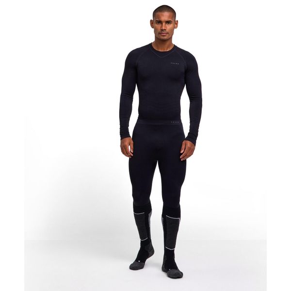Legginsy o długości 3/4 Falke Warm. Czarne legginsy długie sportowe Falke, xl, bez wzorów, z elastanu. Za 332.00 zł.