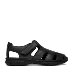 Sandały Lasocki. Czarne sandały Lasocki, bez zapięcia. Za 159.99 zł.