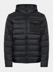 Volcano Kurtka przejściowa J-Zave M06184-W24 Czarny Regular Fit. Czarne kurtki Volcano, l, bez wzorów, z syntetyku, bez kaptura. Za 439.99 zł.