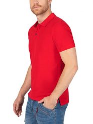 Timezone Koszulka polo w kolorze czerwonym rozmiar: XXL. Czerwone koszulki polo Timezone, xxl, bez wzorów, z bawełny, bez kołnierzyka, bez ramiączek. Za 92.95 zł.