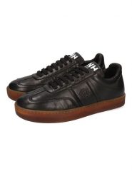 MELVIN & HAMILTON Skórzane sneakersy "Alfie" w kolorze czarnym rozmiar: 39. Czarne buty sportowe casual Melvin & Hamilton, bez wzorów, bez zapięcia. Za 527.10 zł.