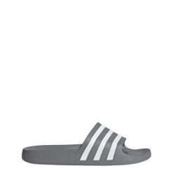 Klapki adilette Aqua. Białe klapki Adidas, z gumy. Za 185.00 zł.