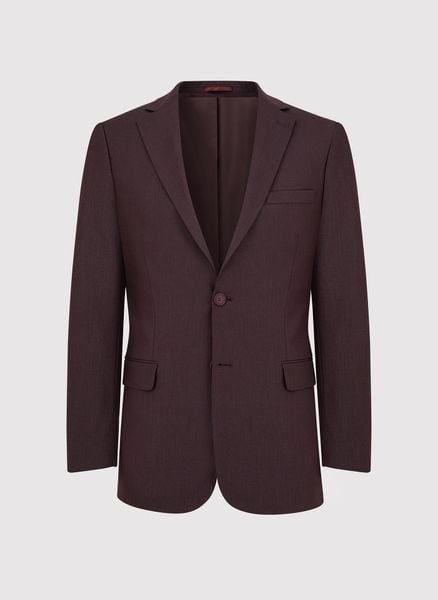 PAKO LORENTE – Marynarka garniturowa w kolorze burgundowym. Czerwone garnitury Pako Lorente, m, bez wzorów, z elastanu. Za 399.99 zł.