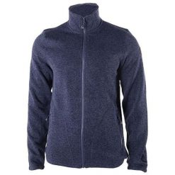 Bluza męska Richard Fleece. Niebieskie bluzy Weather Report, m, bez wzorów, bez kaptura. Za 149.99 zł.