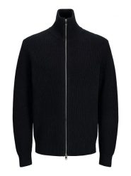 Jack & Jones Kardigan w kolorze czarnym rozmiar: XL. Czarne swetry rozpinane Jack & Jones, xl, bez wzorów, z bawełny, bez kołnierzyka, bez ramiączek. Za 152.99 zł.