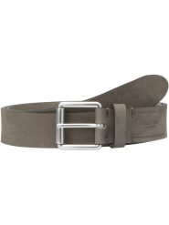 Marc O´Polo Skórzany pasek "Aro" w kolorze szarym rozmiar: 110. Szare paski bez wzorów, z materiału. Za 148.26 zł.