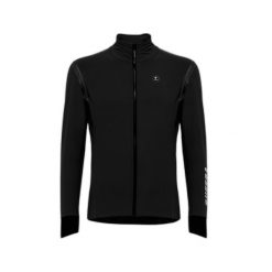 Kurtka wodoodporna Pissei Bufera. Czarne kurtki PISSEI, bez wzorów, bez kaptura. W wyprzedaży za 1,000.00 zł.