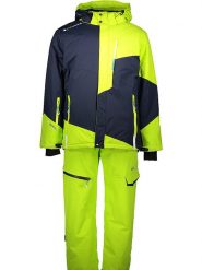 Peak Mountain 2-częściowy zestaw narciarski w kolorze zielono-czarnym rozmiar: XXL. Czarne kurtki narciarskie i snowboardowe Peak Mountain, m, bez wzorów, narciarskie. Za 429.07 zł.