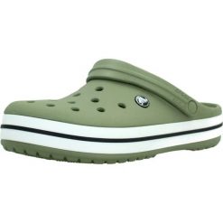 Chodaki Klapki Unisex Crocband 11016 Clog 39-40. Białe klapki Crocs, z materiału. Za 289.99 zł.