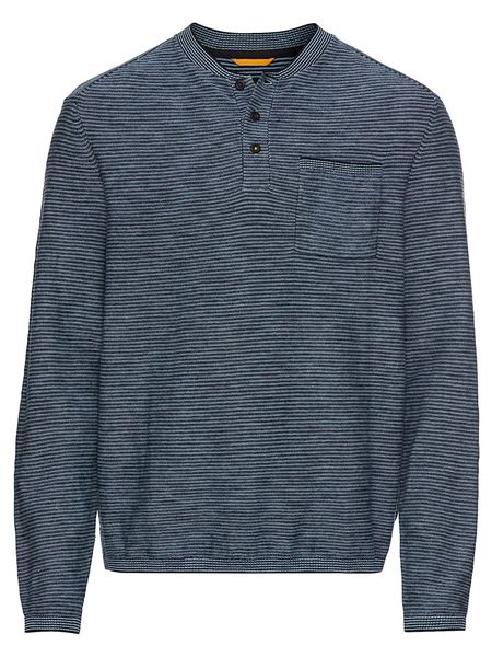 Camel Active Sweter w kolorze niebieskim rozmiar: XXL. Niebieskie swetry nierozpinane Camel Active, xxl, bez wzorów, z bawełny, bez kołnierzyka, bez ramiączek. Za 162.11 zł.