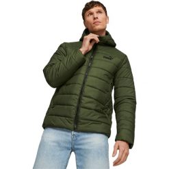 Kurtka Puma Ess Padded, Mężczyźni. Zielone kurtki Puma, m, bez wzorów, z poliesteru, bez kaptura. Za 249.09 zł.