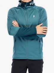 Bluza z kapturem męska Peak Performance Rider Zip Hood. Zielone bluzy z kapturem Peak Performance, m, bez wzorów, z elastanu, z kapturem. Za 515.89 zł.