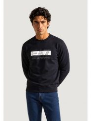 EA7 Emporio Armani Bluza 7M002425 AF10377 MC001 Czarny Regular Fit. Czarne bluzy EA7 Emporio Armani, l, bez wzorów, bez kaptura. Za 474.99 zł.