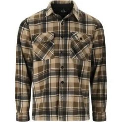 Whistler Koszula polarowa Astrali M Checked – 100% poliester – 5370 Teak. Brązowe koszule WHISTLER, m, bez wzorów, z polaru, bez kołnierzyka, bez ramiączek. Za 221.00 zł.