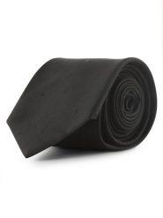 Mc Earl Krawat jedwabny Mężczyźni Jedwab czarny, ONE SIZE. Czarne krawaty i muchy Mc Earl, bez wzorów, z jedwabiu. Za 129.95 zł.